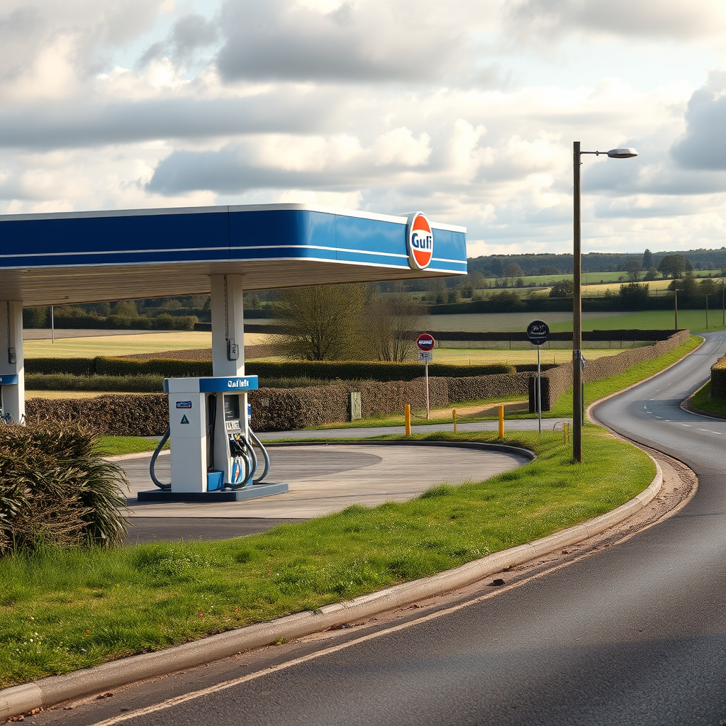 Nottingham rural fuel station sends message over petrol prices